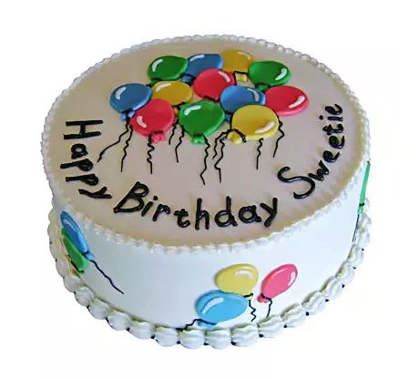 Birthday cake ballons - 1.5kg